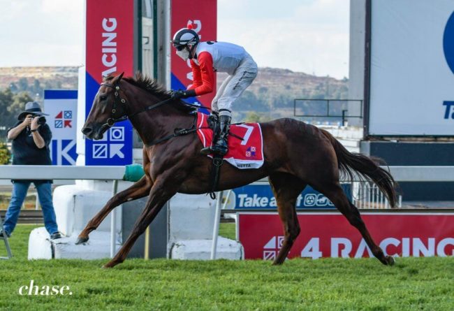 Netta 1 May 2021 Oldlands Stud bred Netta wins the 4Racing Gerald Rosenberg Stakes